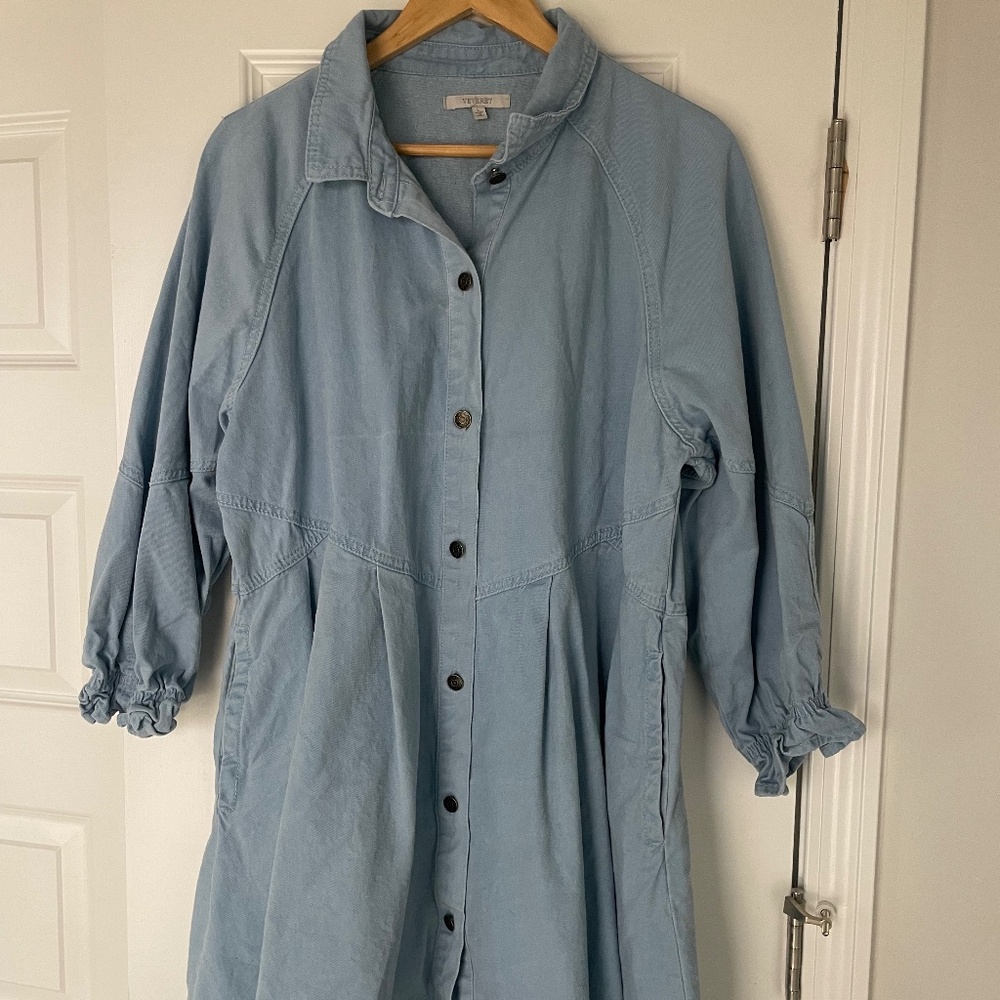 Light Blue Denim Dress